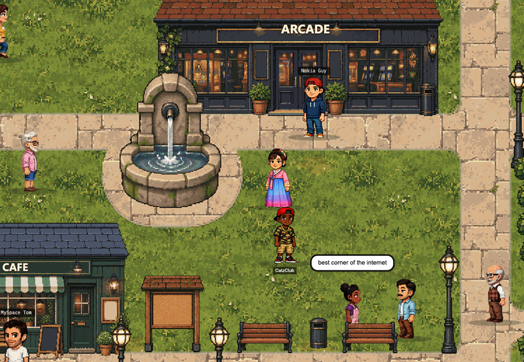 The Town square